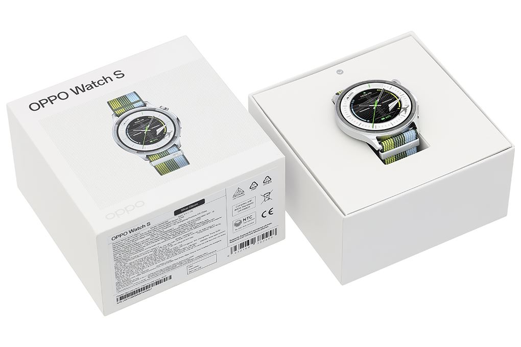 OPPO Watch S 46mm dây nylon Màu Xanh - Xám