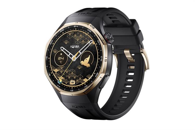 Huawei Watch GT 6 Pro Honma 46mm viền Titanium dây Fluor Màu Đen