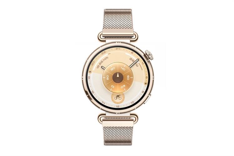 Huawei Watch GT 6 41mm viền thép dây Milanese Màu Vàng