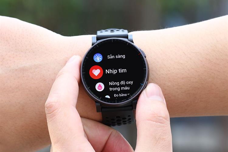 Amazfit Active Max 46mm dây silicone Màu Đen