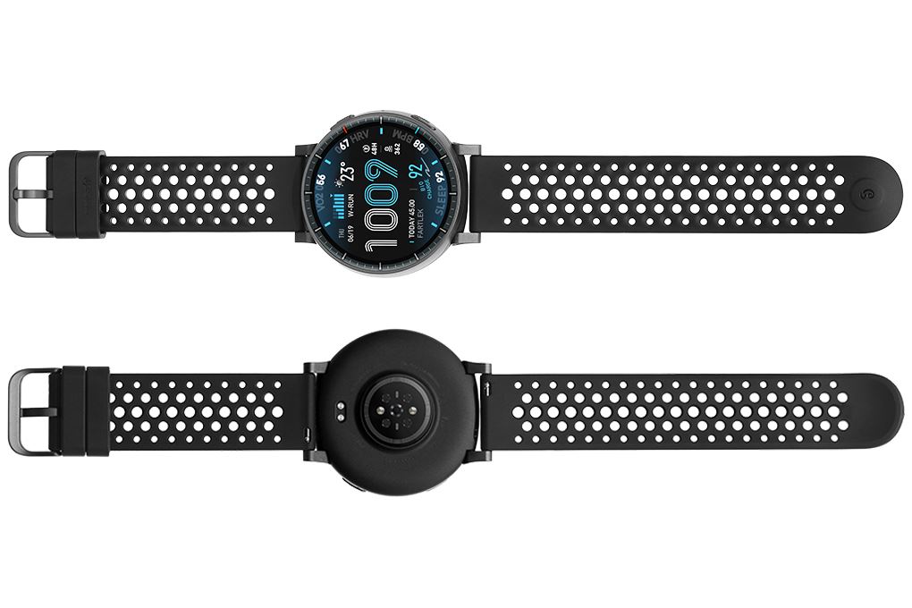 Amazfit Active Max 46mm dây silicone Màu Đen