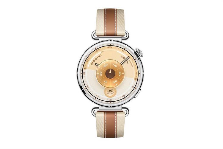 Huawei Watch GT 6 41mm viền thép dây da phối Màu Nâu