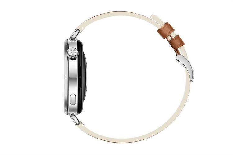 Huawei Watch GT 6 41mm viền thép dây da phối Màu Nâu