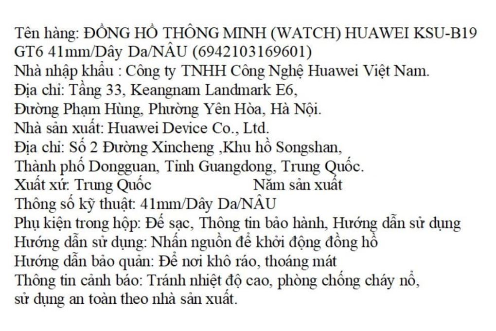 Huawei Watch GT 6 41mm viền thép dây da phối - 5