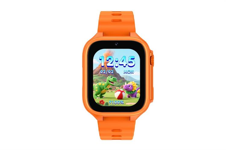 Đồng hồ định vị trẻ em Kidcare Sight S26 4G Màu Cam