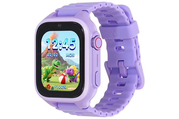 Đồng hồ định vị trẻ em Kidcare Sight S26 4G Màu Tím