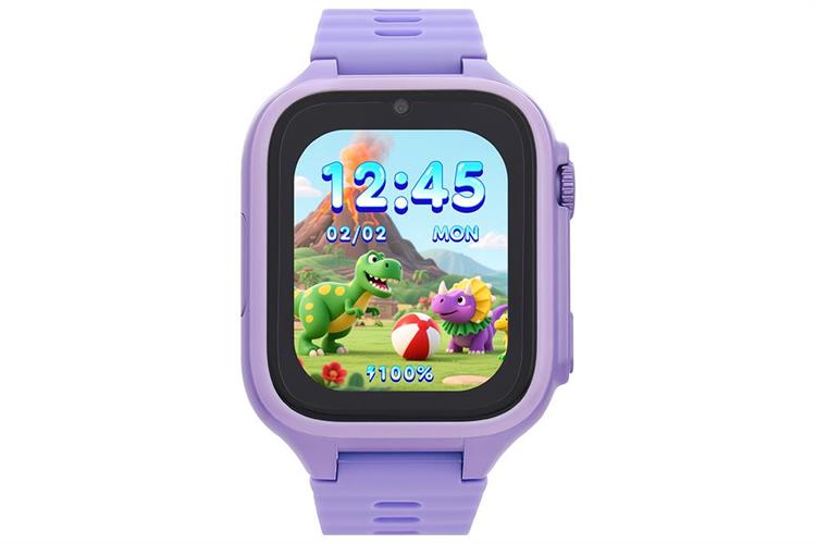 Đồng hồ định vị trẻ em Kidcare Sight S26 4G Màu Tím