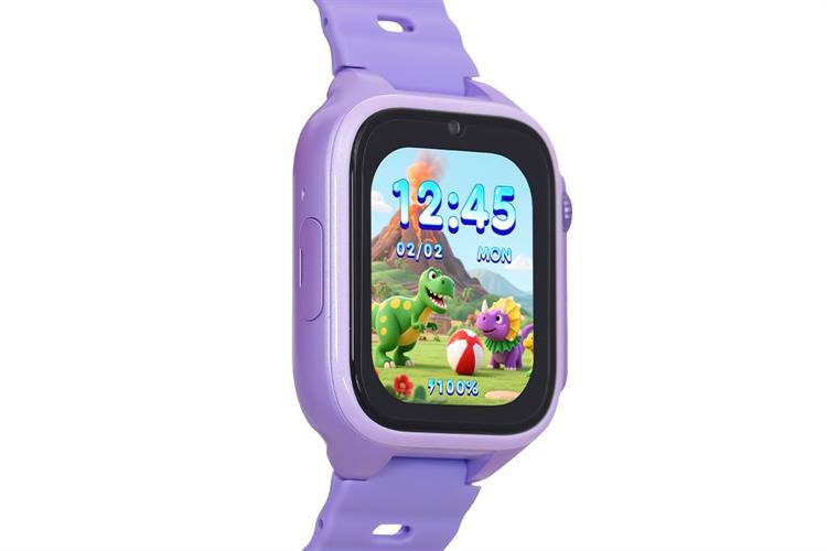 Đồng hồ định vị trẻ em Kidcare Sight S26 4G Màu Tím