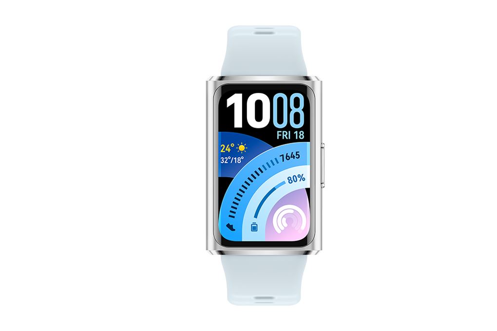 Vòng đeo tay thông minh Huawei Band 11 Pro dây Fluor Màu Xanh Dương