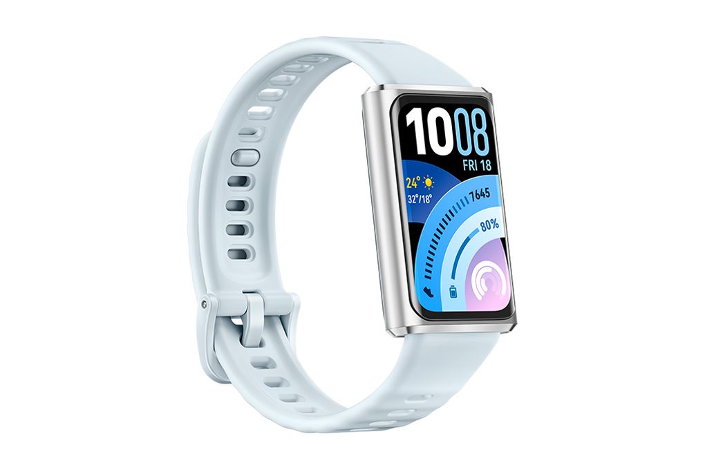 Vòng đeo tay thông minh Huawei Band 11 Pro dây Fluor Màu Xanh Dương