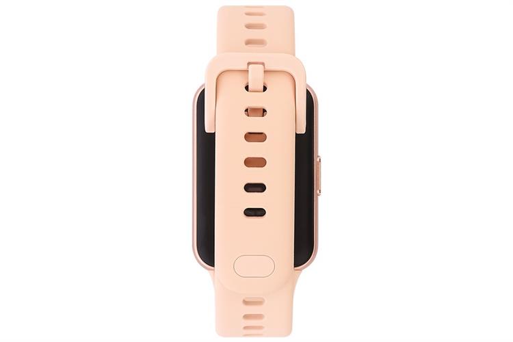 Vòng đeo tay thông minh Huawei Band 11 viền nhôm dây Fluor Màu Hồng