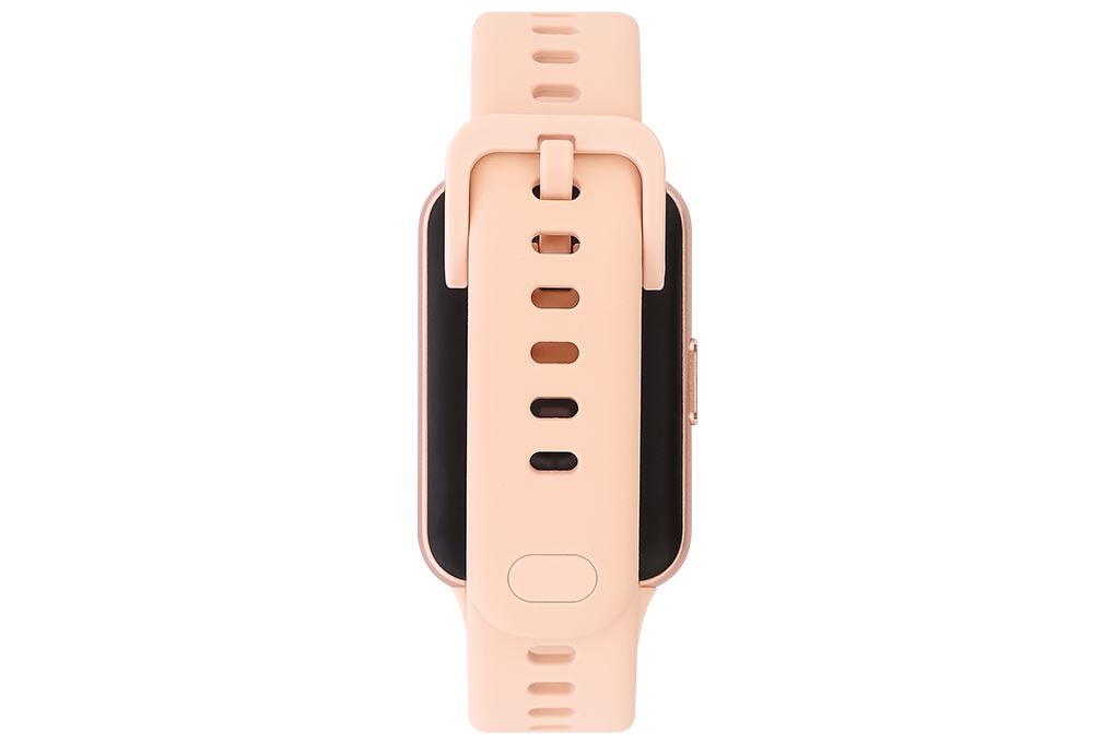 Vòng đeo tay thông minh Huawei Band 11 viền nhôm dây Fluor Màu Hồng