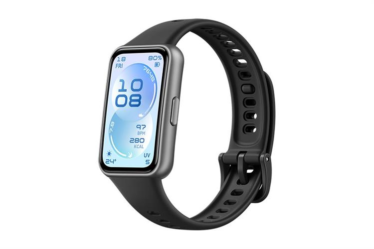 Vòng đeo tay thông minh Huawei Band 11 dây Fluor Màu Đen