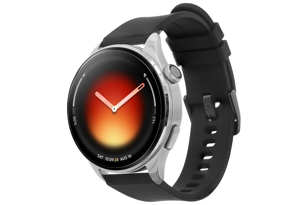Xiaomi Watch 5 47 mm dây cao su Fluoro Màu Đen