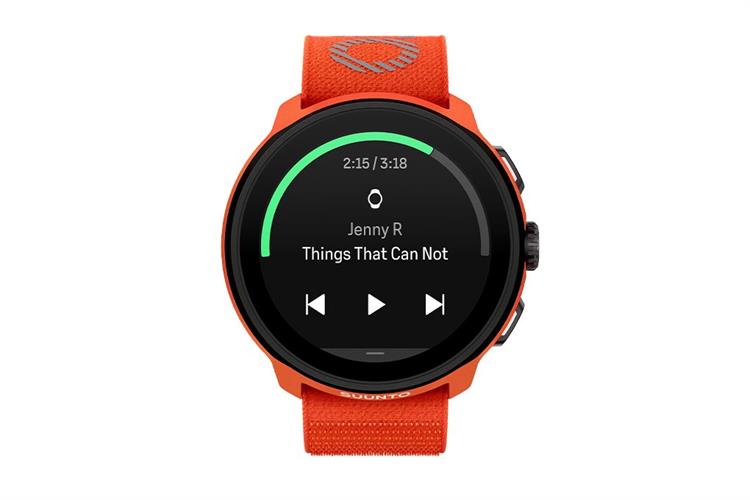 Suunto Run 46mm dây nylon Màu Cam