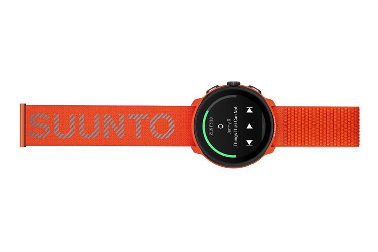 Suunto Run 46mm dây nylon Màu Cam