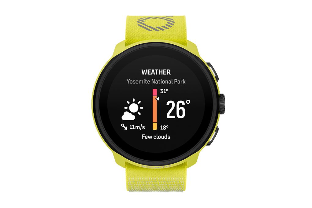 Suunto Run 46mm dây nylon Màu Vàng