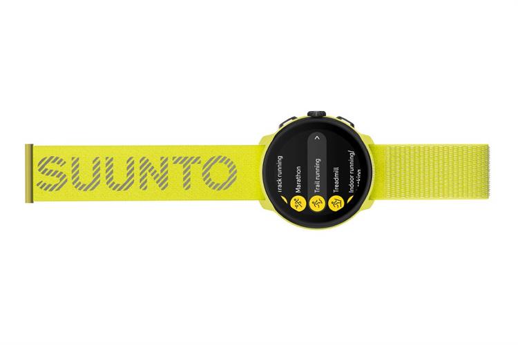 Suunto Run 46mm dây nylon Màu Vàng