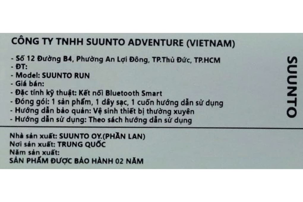 Suunto Run 46mm dây nylon Màu Vàng