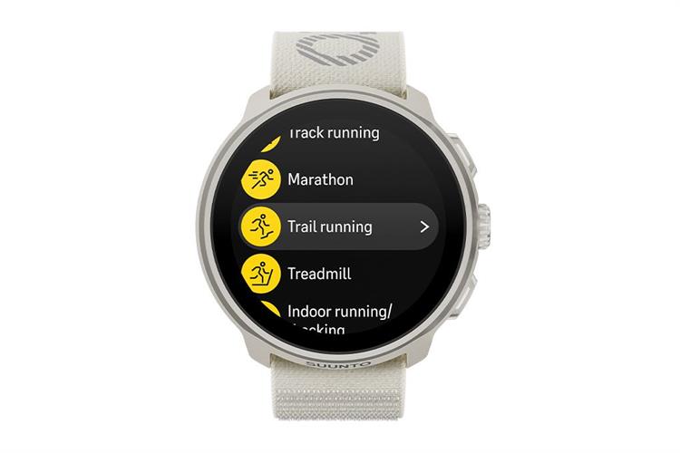 Suunto Run 46mm dây nylon Màu Xám