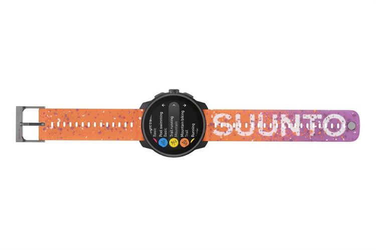 Suunto Race S 45mm dây silicone Màu Cam