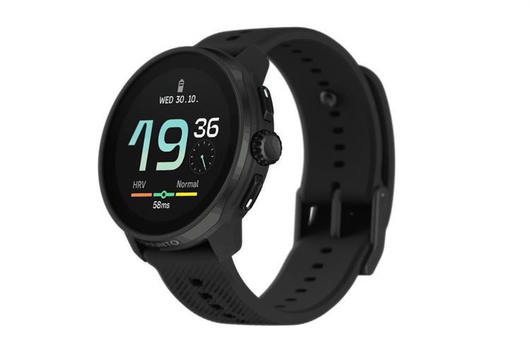 Suunto Race S 45mm dây silicone Màu Đen