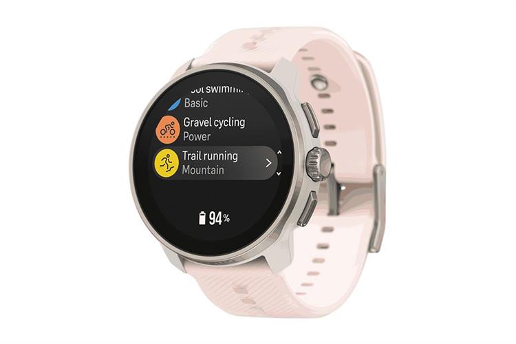 Suunto Race S 45mm dây silicone Màu Hồng