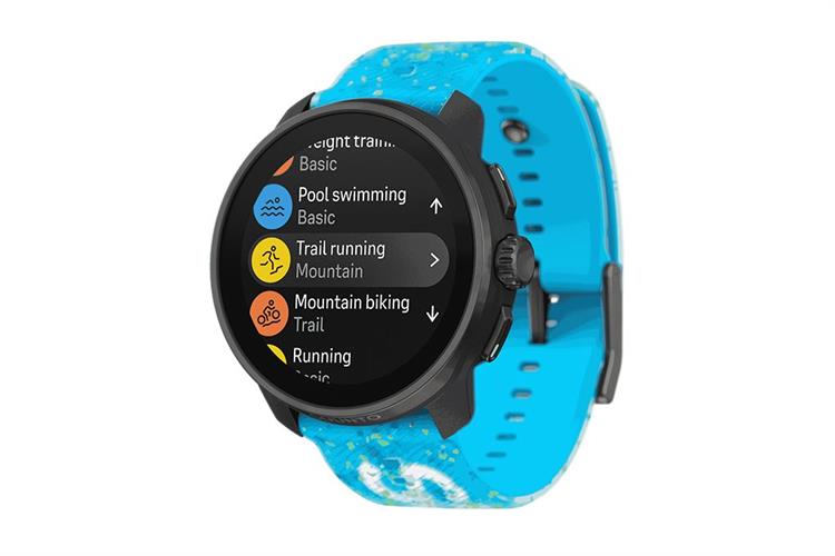 Suunto Race S 45mm dây silicone Màu Xanh ngọc