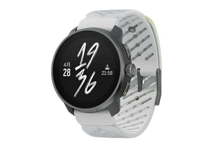 Suunto Race S Titanium 45mm dây silicone Màu Trắng