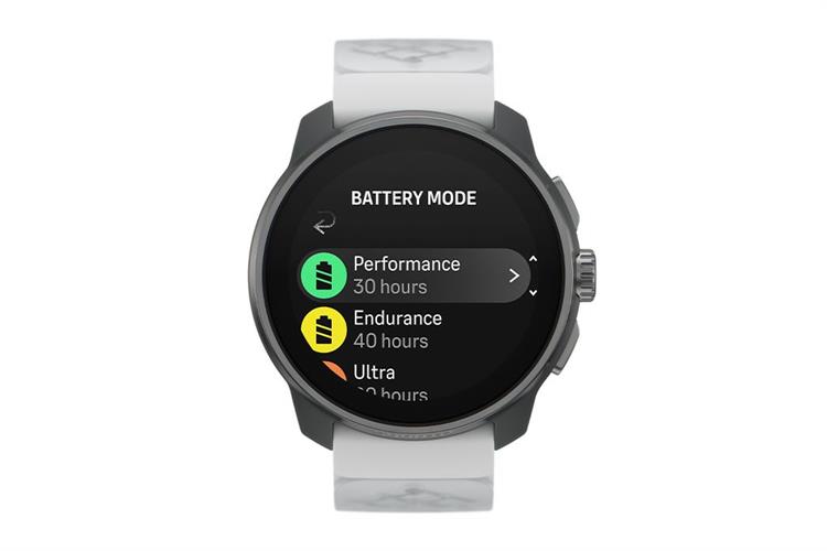 Suunto Race S Titanium 45mm dây silicone Màu Trắng