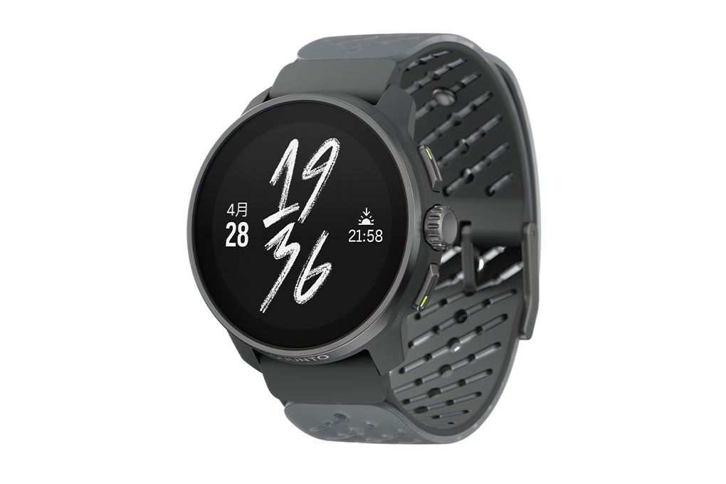 Suunto Race S Titanium 45mm dây silicone Màu Xám