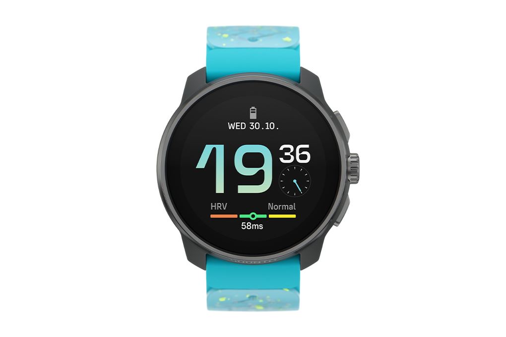 Suunto Race S Titanium Courtney 45mm dây silicone Màu Xanh Dương