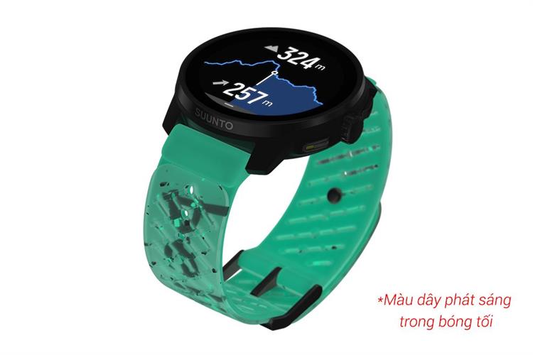 Suunto Race S Titanium Courtney 45mm dây silicone Màu Xanh Dương