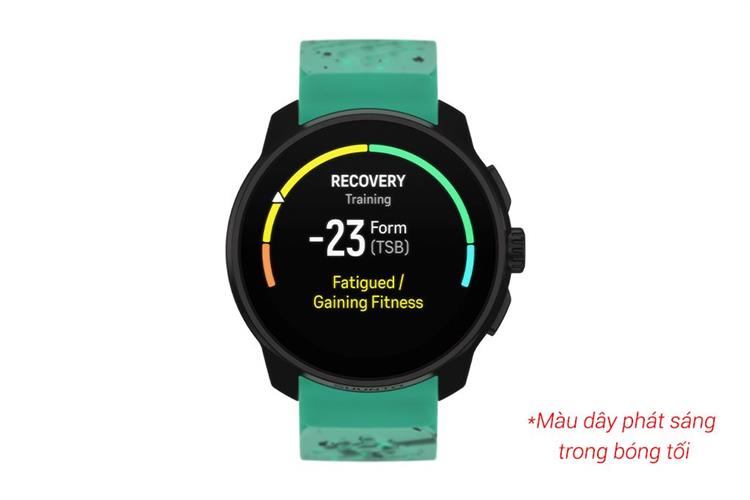 Suunto Race S Titanium Courtney 45mm dây silicone Màu Xanh Dương