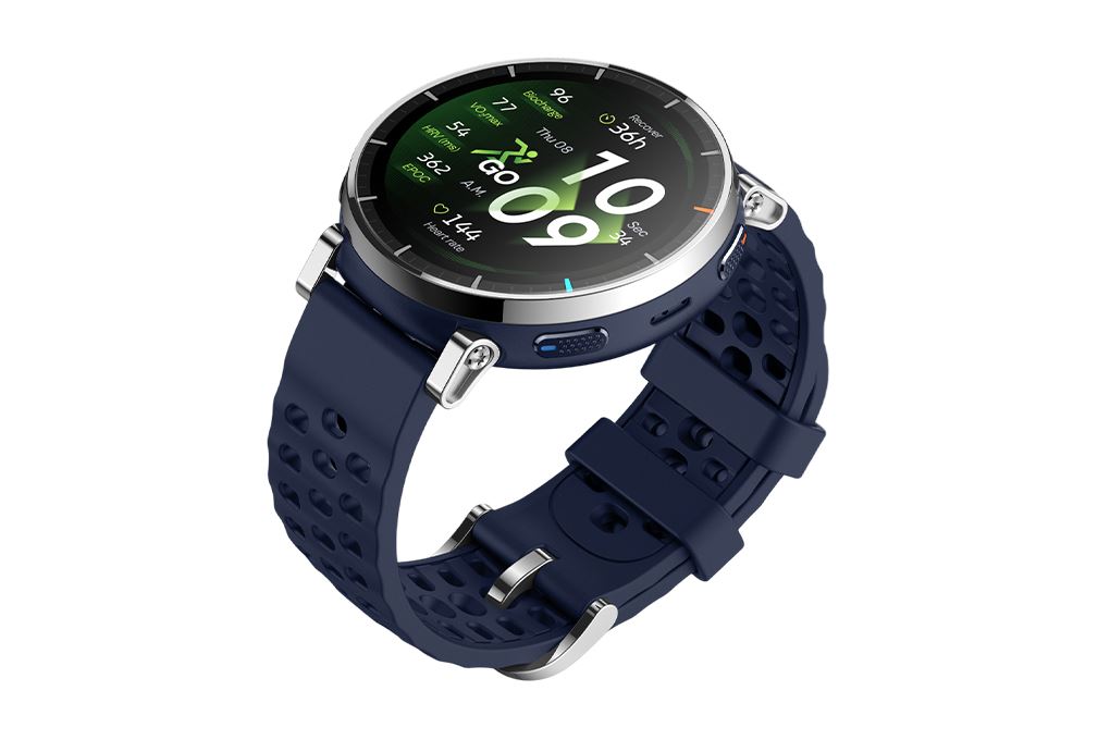 Amazfit Active 3 Premium 46mm dây silicone Màu Xanh
