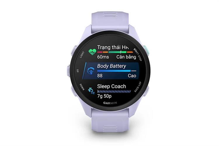 Garmin Forerunner 70 42.6mm dây silicone Màu Tím Lavender