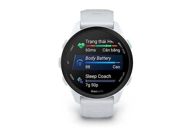 Garmin Forerunner 70 42.6mm dây silicone Màu Trắng