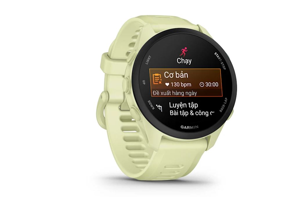 Garmin Forerunner 70 42.6mm dây silicone Màu Vàng