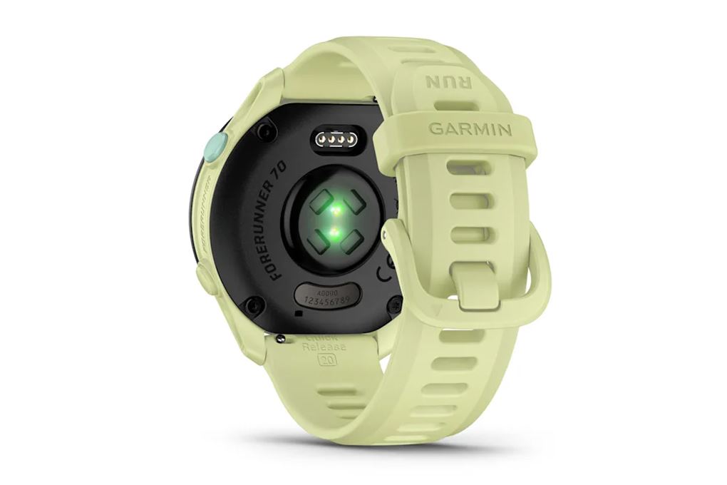 Garmin Forerunner 70 42.6mm dây silicone Màu Vàng