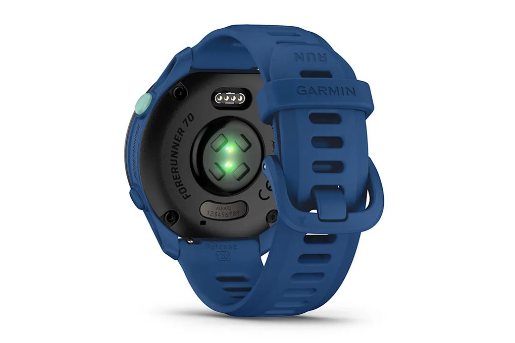 Garmin Forerunner 70 42.6mm dây silicone Màu Xanh dương đậm