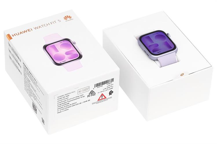 Huawei Watch Fit 5 42.9mm dây Fluoro Màu Tím