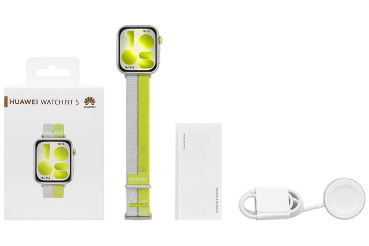 Huawei Watch Fit 5 42.9mm dây nylon Màu Xanh - Xám