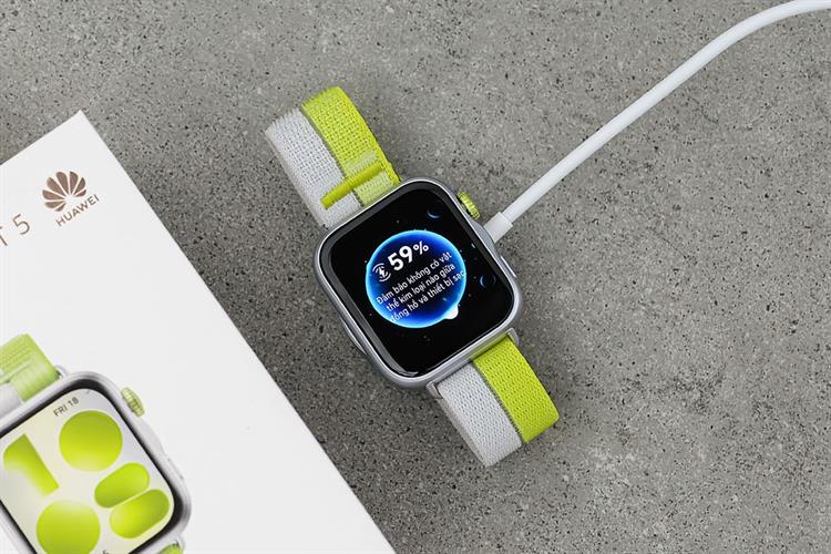 Huawei Watch Fit 5 42.9mm dây nylon Màu Xanh - Xám