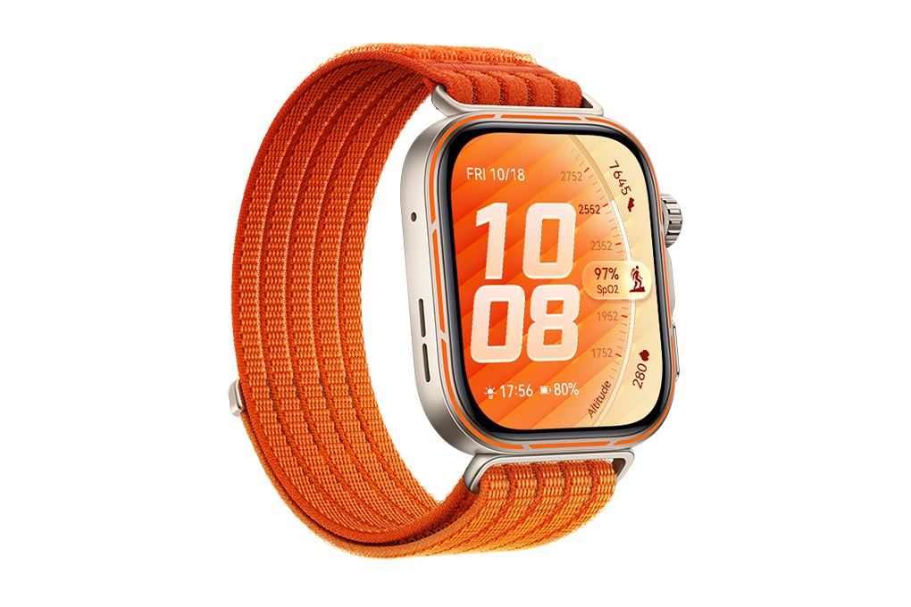 Huawei Watch Fit 5 Pro 44.5mm dây nylon Màu Cam