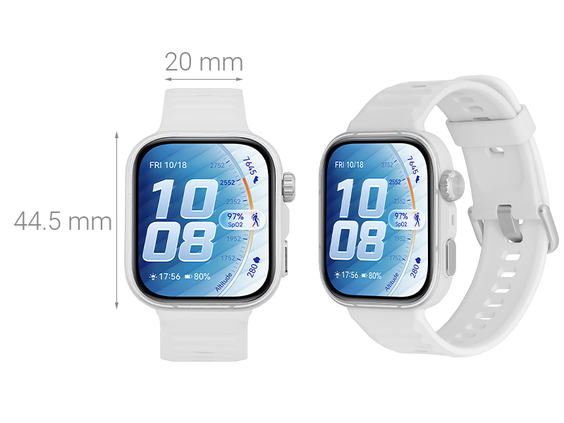 Huawei Watch Fit 5 Pro 44.5mm viền Titanium Micro Arc Oxidation dây Fluoro