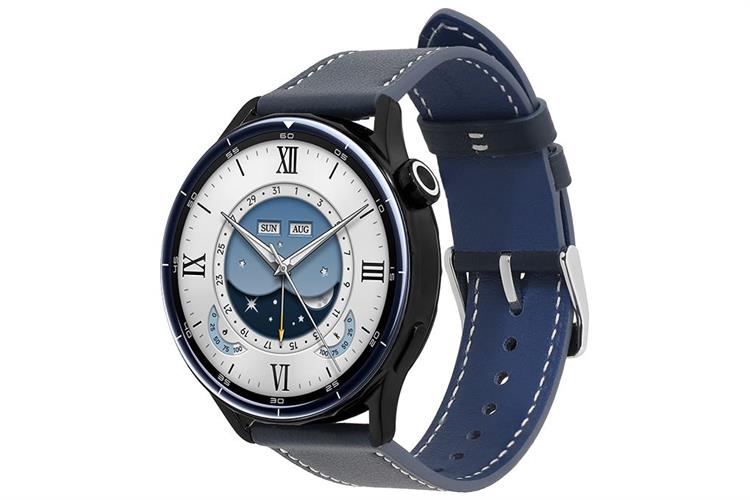 Xiaomi Watch S5 46mm viền gốm dây da Màu Xanh Dương