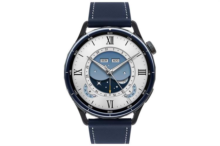 Xiaomi Watch S5 46mm viền gốm dây da Màu Xanh Dương