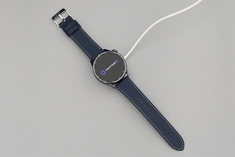 Xiaomi Watch S5 46mm viền gốm dây da Màu Xanh Dương