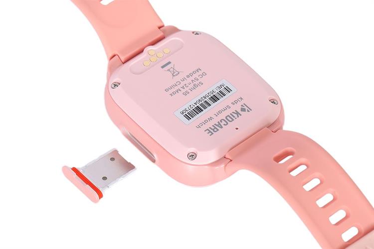 Đồng hồ định vị trẻ em Kidcare Sight S5 4G Màu Hồng
