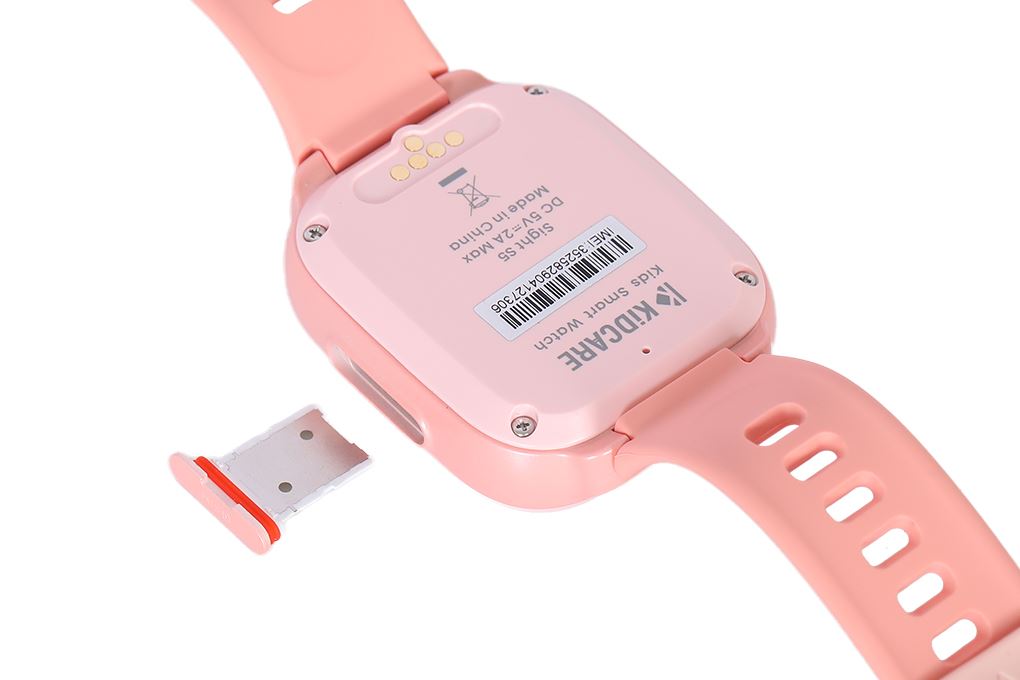 Đồng hồ định vị trẻ em Kidcare Sight S5 4G Màu Hồng